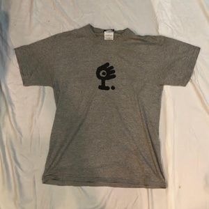 Men's Gray Graphic T